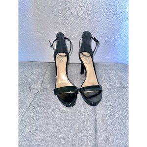 Vince Camuto Balindia Women's Ankle Strap Heeled Sandal Black Size 8.5M